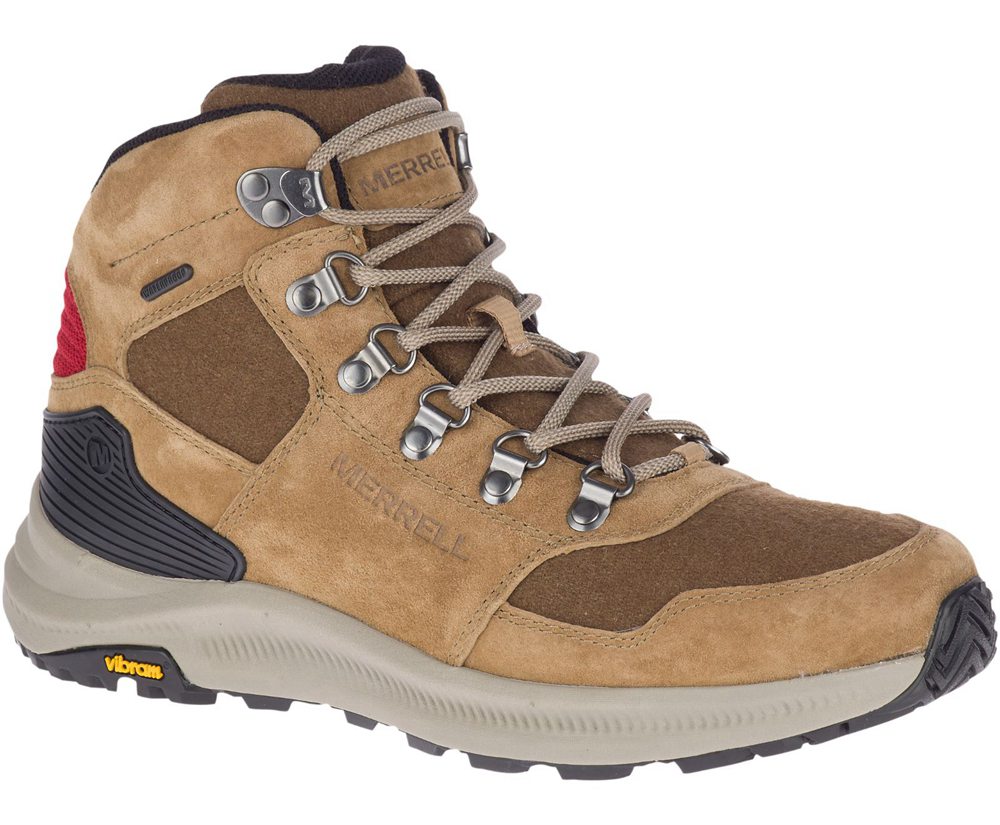 Merrell Støvler Dame - Ontario 85 Wool Mid Waterproof - Brune - NTG160348